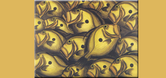 PEINTURE - LES POISSONS